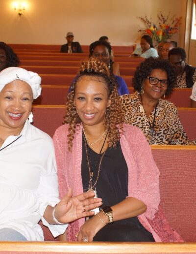 several women attending a meeting